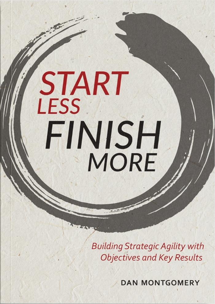 START LESS FINISHED MORE BOOK