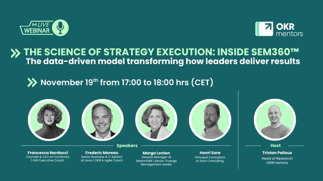 Webinar: The Science of Strategy Execution: Inside SEM360™ 