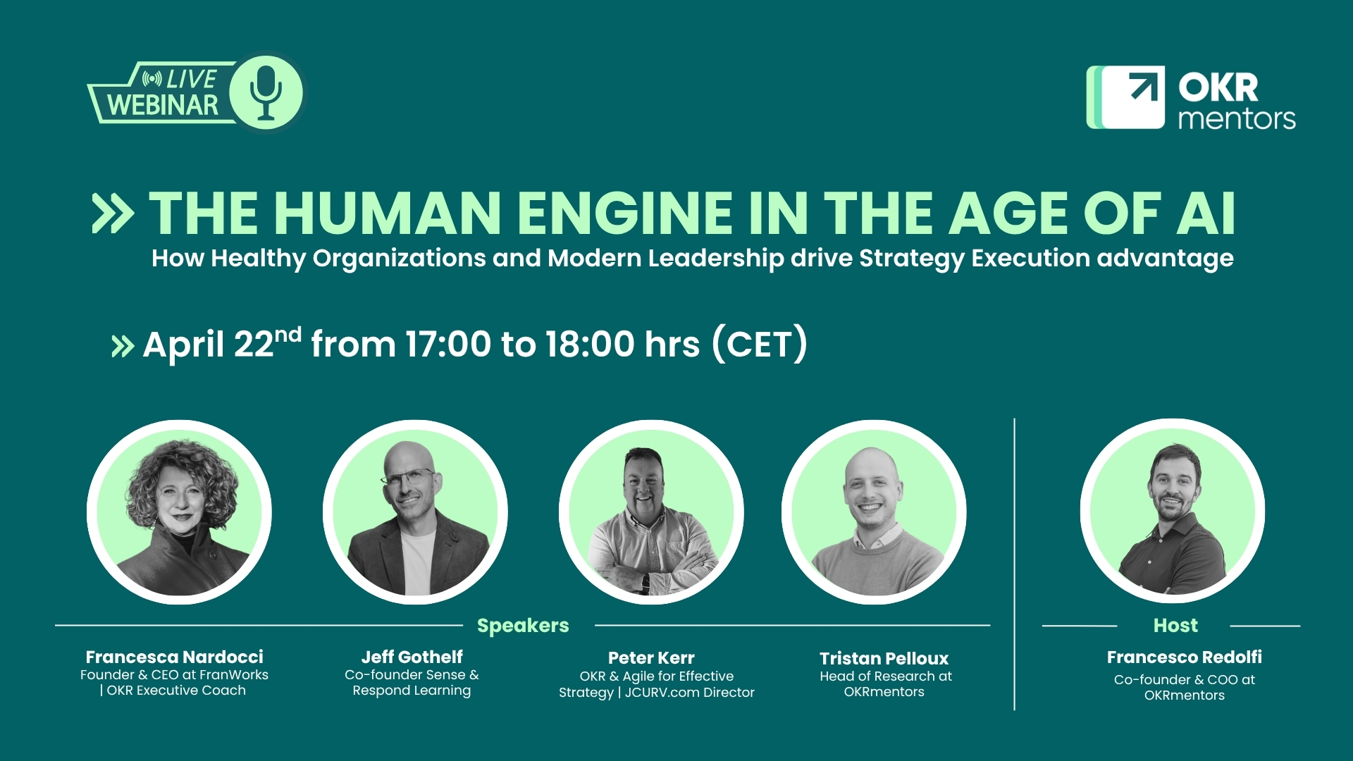 Webinar: The Human Engine in the Age of AI